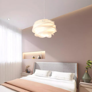 Solara Lampe suspendue en PVC motif rose floral superposé romantique