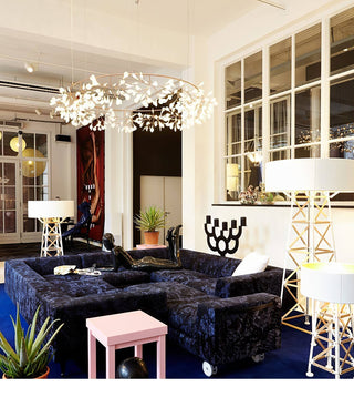 Lustra Lustre Rose Gold Firefly LED Branch