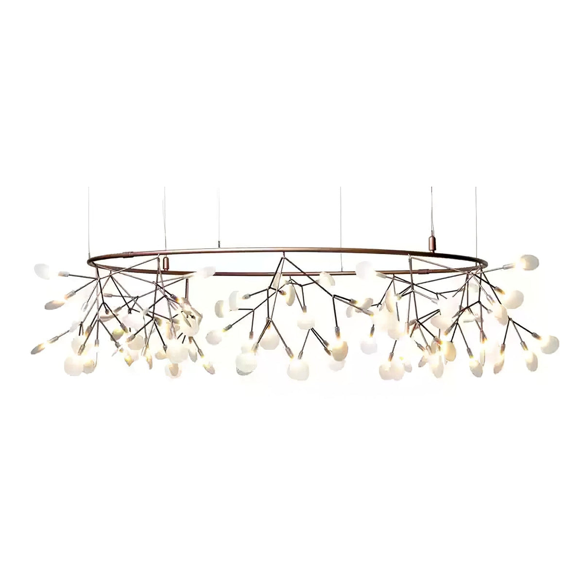 Celaria Lustre Rose Gold Firefly LED Branch