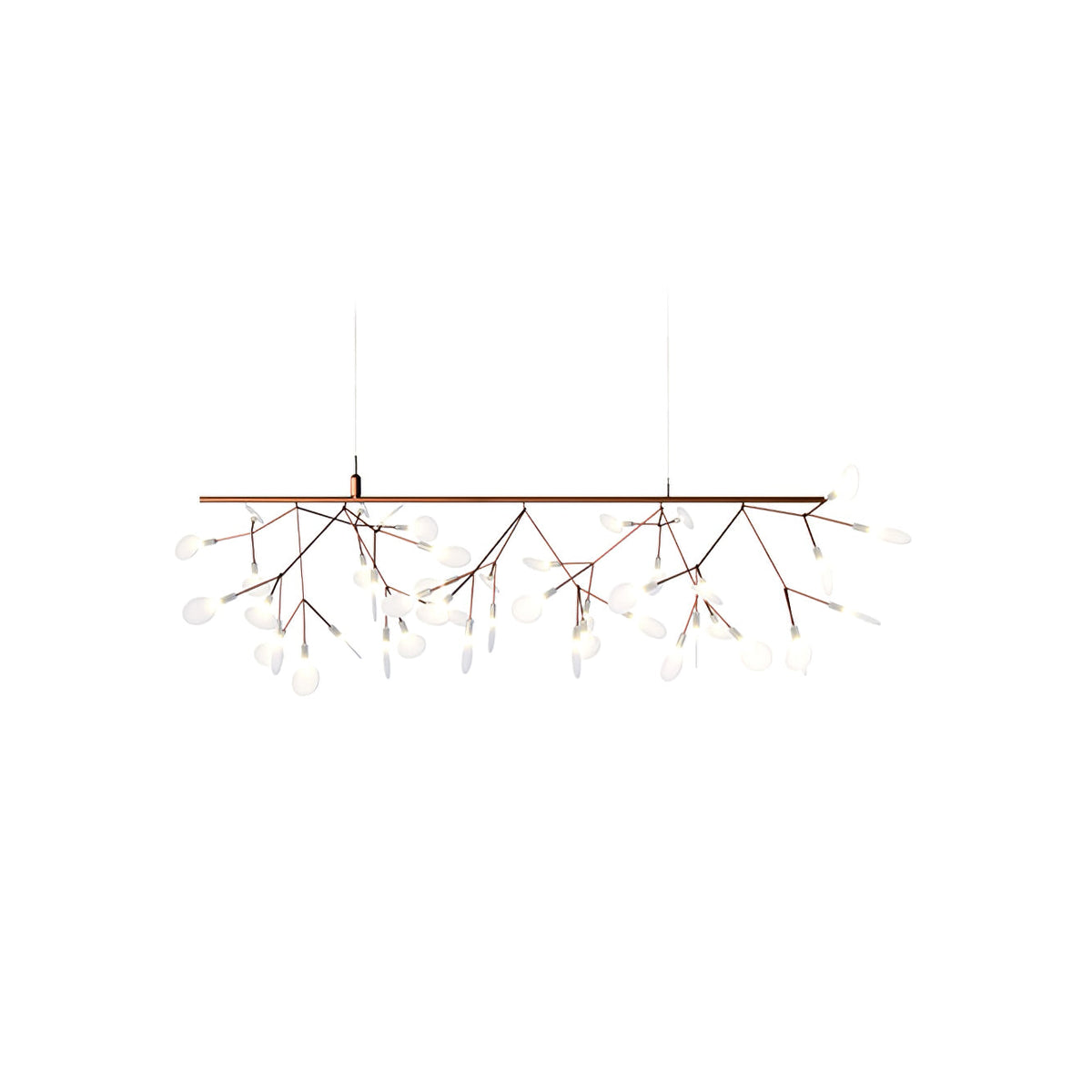 Celaria Lustre Rose Gold Firefly LED Branch
