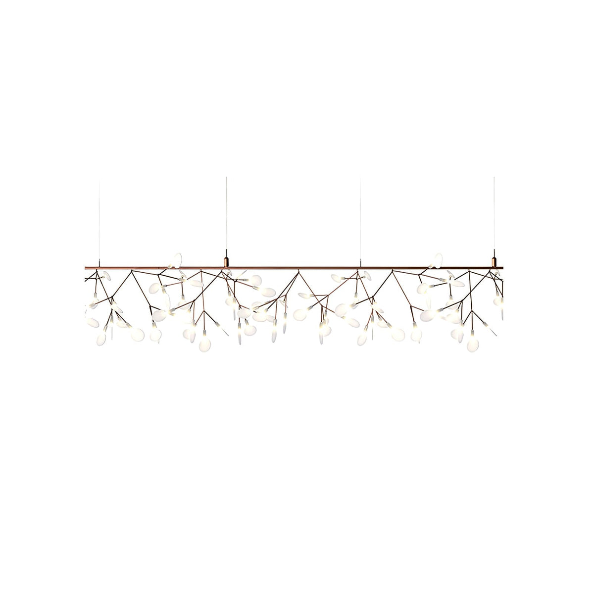 Celaria Lustre Rose Gold Firefly LED Branch