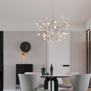 Lustra Lustre Rose Gold Firefly LED Branch