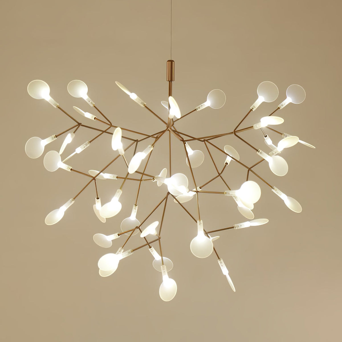 Celaria Lustre Rose Gold Firefly LED Branch