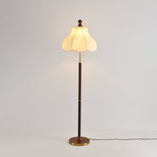 Tulfa Lampadaire Vintage Bois