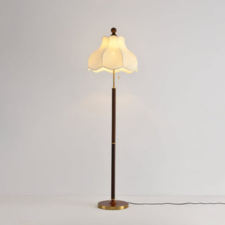 Tulfa Lampadaire Vintage Bois