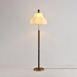 Tulfa Lampadaire Vintage Bois