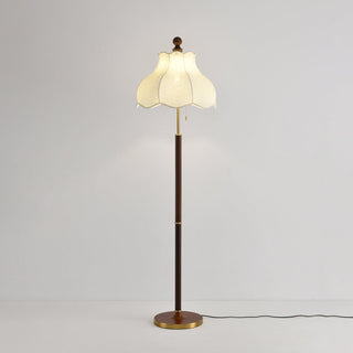 Tulfa Lampadaire Vintage Bois