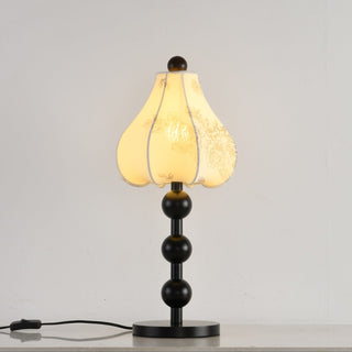 Alice Vintage Fabric Table Lamp-Neutral Decor