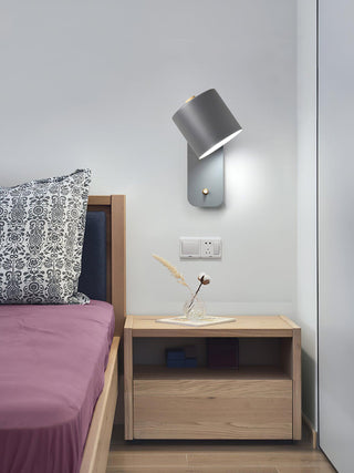 Lustra Applique Murale Cylindrique Rotative-Luire