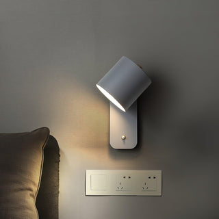 Quella Applique Murale Cylindrique Rotative