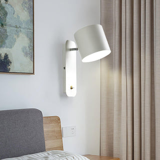 Quella Applique Murale Cylindrique Rotative