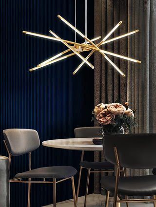Lustra Lustre LED Rotatif Moderne