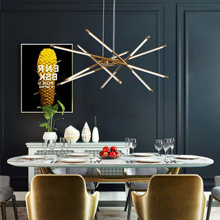 Lustra Lustre LED Rotatif Moderne