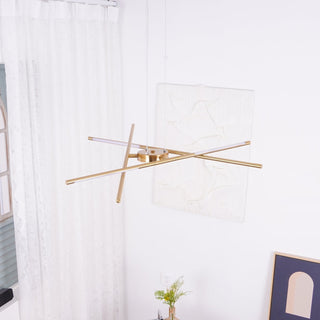 Lustra Lustre LED Rotatif Moderne