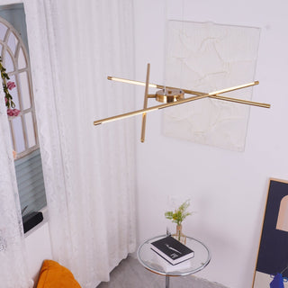 Lustra Lustre LED Rotatif Moderne