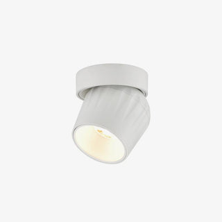 Solara Projecteur aluminium nervuré rotatif minimaliste