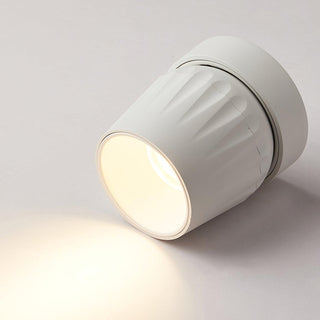 Solara Projecteur aluminium nervuré rotatif minimaliste