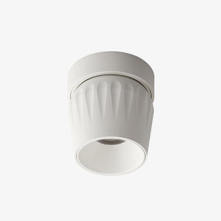 Solara Projecteur aluminium nervuré rotatif minimaliste