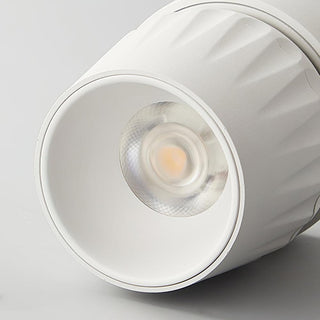 Solara Projecteur aluminium nervuré rotatif minimaliste
