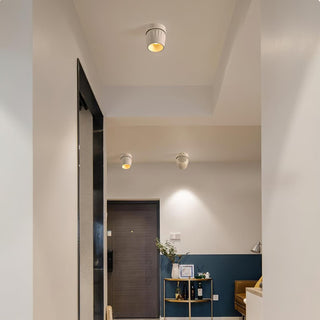 Solara Projecteur aluminium nervuré rotatif minimaliste