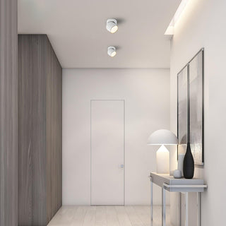 Solara Projecteur aluminium nervuré rotatif minimaliste