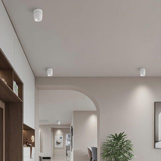 Solara Projecteur aluminium nervuré rotatif minimaliste
