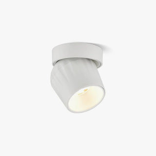 Solara Projecteur aluminium nervuré rotatif minimaliste