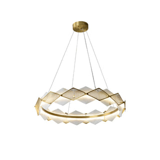 Lustrare Lustre Alabastre LED Minimaliste Moderne Rote