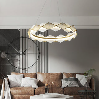 Lustrare Lustre Alabastre LED Minimaliste Moderne Rote