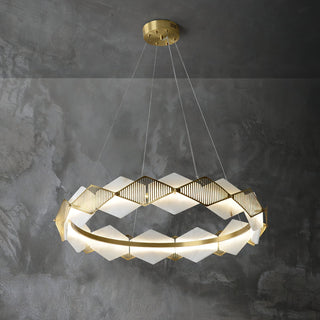 Lustrare Lustre Alabastre LED Minimaliste Moderne Rote