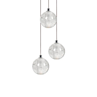 Crystal Bubbles Balls Pendant Lamp-Neutral Decor