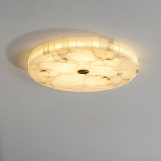 Vosilis Lampe de Plafond Ronde en Albâtre Moderne Minimaliste