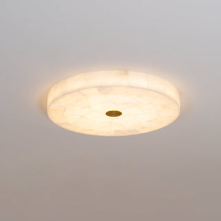 Vosilis Lampe de Plafond Ronde en Albâtre Moderne Minimaliste