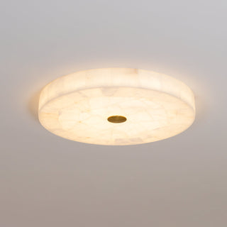 Vosilis Lampe de Plafond Ronde en Albâtre Moderne Minimaliste
