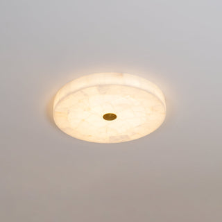 Vosilis Lampe de Plafond Ronde en Albâtre Moderne Minimaliste