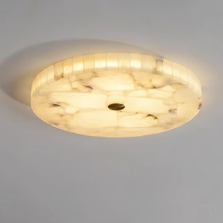 Ciphayra Lumière Plafonnière Ronde Minimaliste en Albâtre-Luire