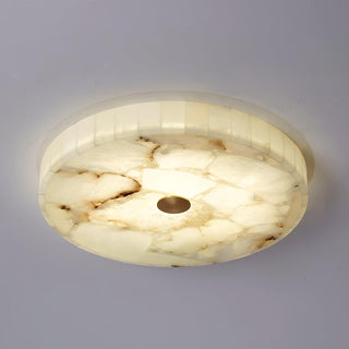 Delya Plafonnier Albâtre LED Rond