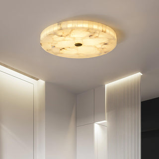Delya Plafonnier Albâtre LED Rond