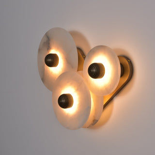 Selene Plafonnier Minimaliste en Albâtre-Luire