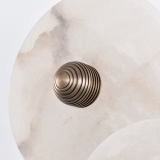 Selene Plafonnier Minimaliste en Albâtre-Luire