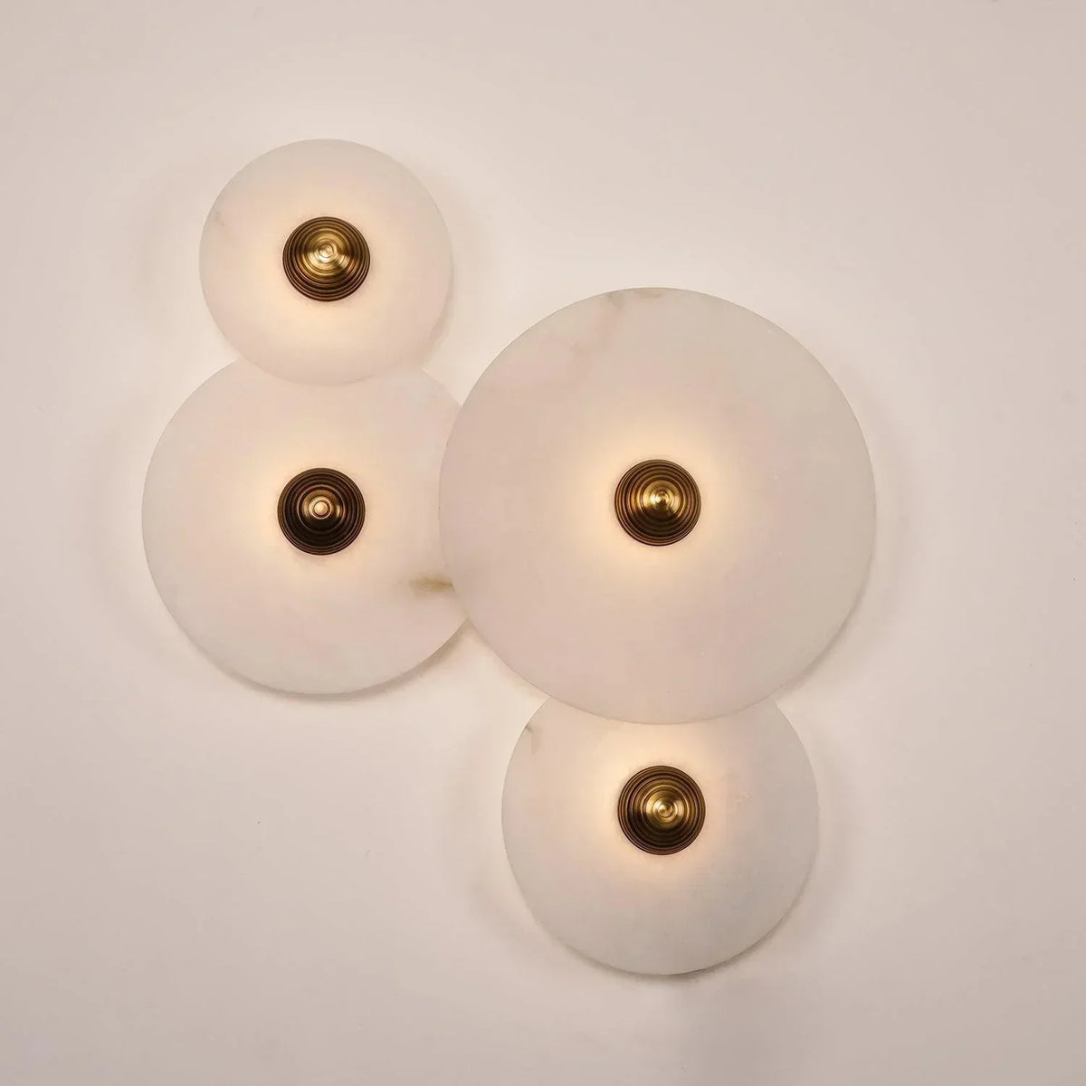 Slender Wall Lamp Alabaster Modern Minimalist-Neutral Decor