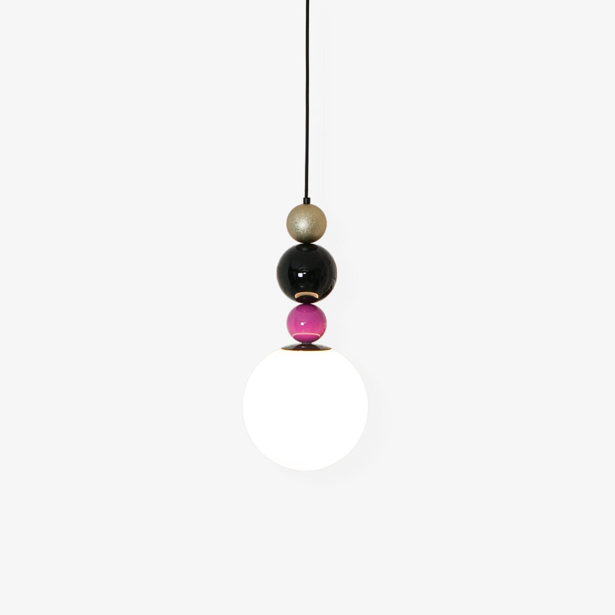 Cyrius Nordic Art Rond Billes Empilage Verre Pendentif Lampe