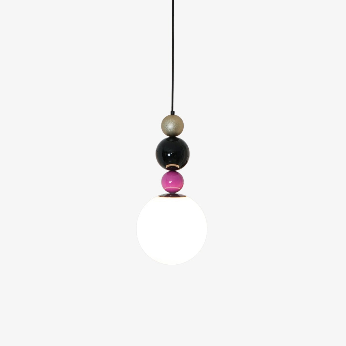 Cyrius Nordic Art Rond Billes Empilage Verre Pendentif Lampe