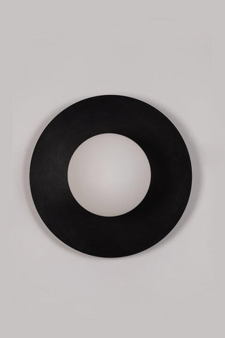 Godfrey Applique Murale Ronde Art Minimaliste en Laiton et Verre