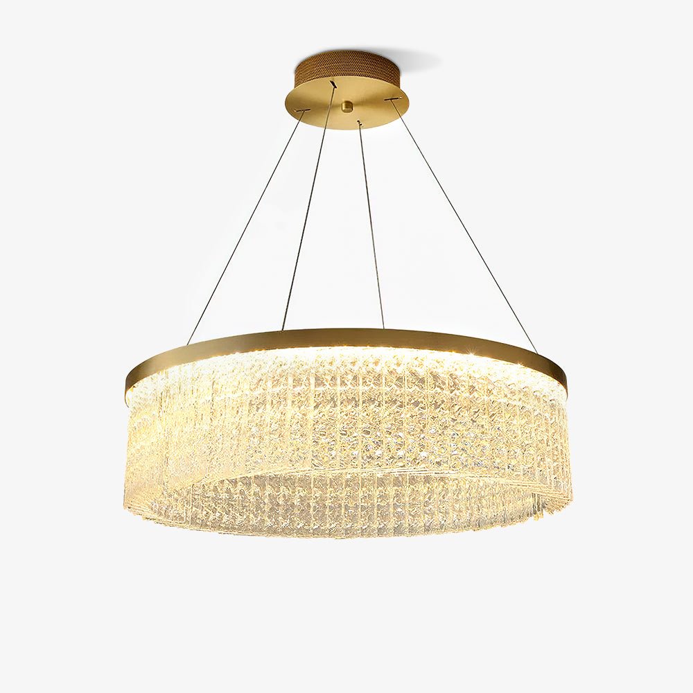 Pavielle Lustre Halo Rond en Cristal