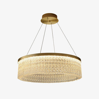 Lustra Lustre Halo Rond en Cristal