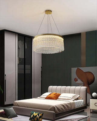 Lustra Lustre Halo Rond en Cristal