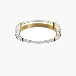 Erliris Plafonnier Rond Métal Moderne