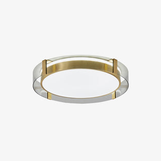 Erliris Plafonnier Rond Métal Moderne