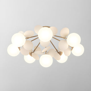 Solara Plafonnier Rond Macaron aux Couleurs Pastel-Luire